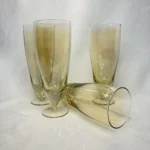 Бокалы для шампанского, цветное стекло, СССР