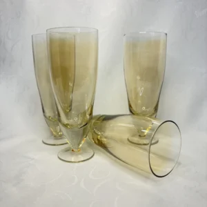 Бокалы для шампанского, цветное стекло, СССР