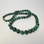 Бусы винтажные, малахит, бисер, СССР