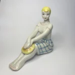 Статуэтка "Девушка с подсолнухом", Барановский ФЗ, СССР