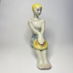 Статуэтка "Девушка с подсолнухом", Барановский ФЗ, СССР