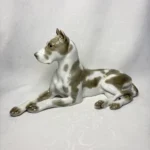 Статуэтка "Мраморный дог", ЛФЗ, СССР