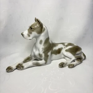 Статуэтка "Мраморный дог", ЛФЗ, СССР