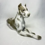 Статуэтка "Мраморный дог", ЛФЗ, СССР