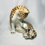 Статуэтка "Леопард", ЛФЗ, СССР