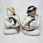 Статуэтка "Гуцульские дети", Барановский ФЗ, СССР