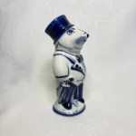 Статуэтка "Крыса Джентельмен", Гжель, Россия