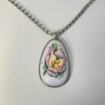 Кулон (подвеска), скань, финифть, СССР