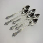 Ложки кофейные чайные (набор), мельхиор, ЗиД, СССР