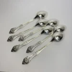 Ложки кофейные чайные (набор), мельхиор, ЗиД, СССР