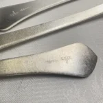 Ложки десертные "Элегант", МНЦ, позолота, Таллинский ЮЗ, СССР