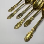 Ложки кофейные (набор) "Золотая роза", Кольчугино