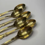 Ложки кофейные (набор) "Золотая роза", Кольчугино