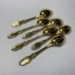 Ложки кофейные (набор) "Золотая роза", Кольчугино