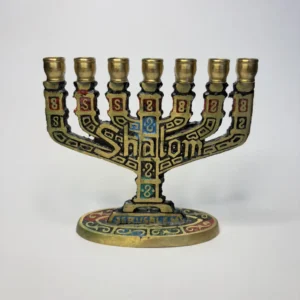 Менора, латунь, Иерусалим, Израиль