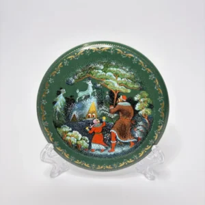 Фарфоровая миниатюра Палех, автор В.Федотов