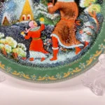 Фарфоровая миниатюра Палех, автор В.Федотов