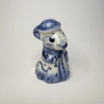 Статуэтка "Мышка", Гжель