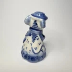 Статуэтка "Мышка", Гжель
