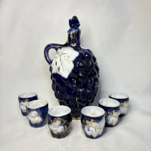 Набор для крепких напитков "Виноград", ЛФЗ, СССР