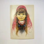 Открытка из серии "Дети мира", худ. Д.Мушинская Заморская