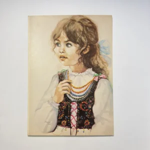 Открытка из серии "Дети мира", худ. Д.Мушинская Заморская