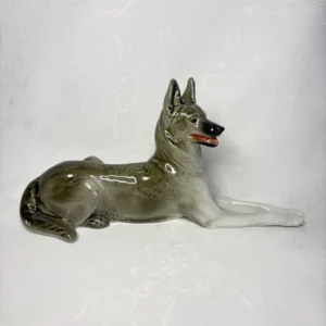 Статуэтка "Немецкая овчарка", ЛФЗ, СССР