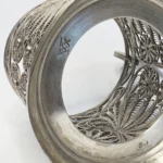 Подстаканник, мельхиор, скань, Казаковский ЗХИ, СССР