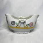 Соусник, фарфор, позолота, Коростень, СССР