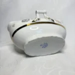 Соусник, фарфор, позолота, Коростень, СССР