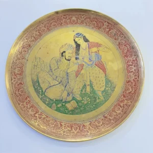Тарелка настенная с романтической сценой, Ближний Восток