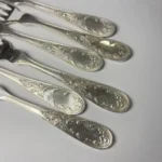 Вилки для рыбы (набор), мельхиор, Кольчугино, СССР