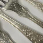 Вилки для рыбы (набор), мельхиор, Кольчугино, СССР