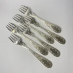 Вилки для рыбы (набор), мельхиор, Кольчугино, СССР