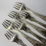 Вилки для рыбы (набор), мельхиор, Кольчугино, СССР