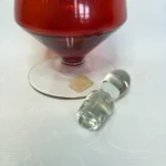 Графин, красное стекло Неман