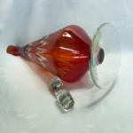 Графин, красное стекло Неман