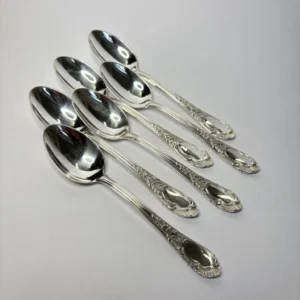 Ложки чайные Дубок, мельхиор, ЗиД