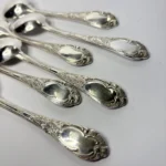 Ложки чайные Дубок, мельхиор, ЗиД