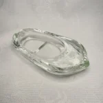 Пепельница туфелька, стекло, Чехословакия