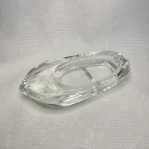 Пепельница туфелька, стекло, Чехословакия