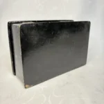 Антикварная шкатулка "Встреча гостя", папье маше