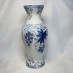 Большая интерьерная ваза, фарфор, роспись, позолота