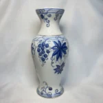 Большая интерьерная ваза, фарфор, роспись, позолота