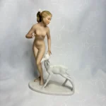 Обнаженная с оленёнком, Шаубах Кунст, Германия