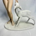 Обнаженная с оленёнком, schaubach kunst