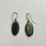 Серьги финифть мельхиор
