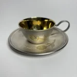 Кофейная пара, мельхиор