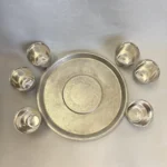 Коньячный набор мельхиор