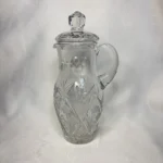 Кувшин с крышкой хрусталь